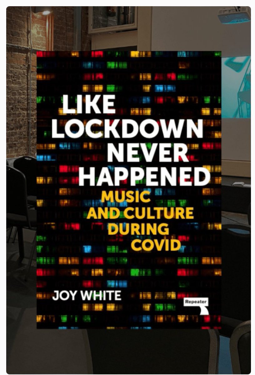 Fantastic conversations & community @MetalLiverpool last nite, great people, so uplifting #futurestation Great to hear @JoyWhite2 talk about their new book & discuss how #lockdown impacted #culture & #music Pre-order your copy @DeadInkBooks