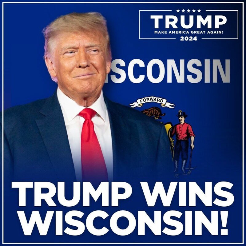 THANK YOU WISCONSIN—MAGA! DonaldJTrump.com