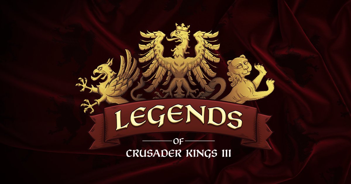 New to Crusader Kings III? Dive into the medieval world with Legends of CKIII! 🏰 Learn from 5 legendary characters or create your own. Start your journey, choose a path, and relive history or shape your own! Discover more here: pdxint.at/LoCKIII #CK3 #LoCK3