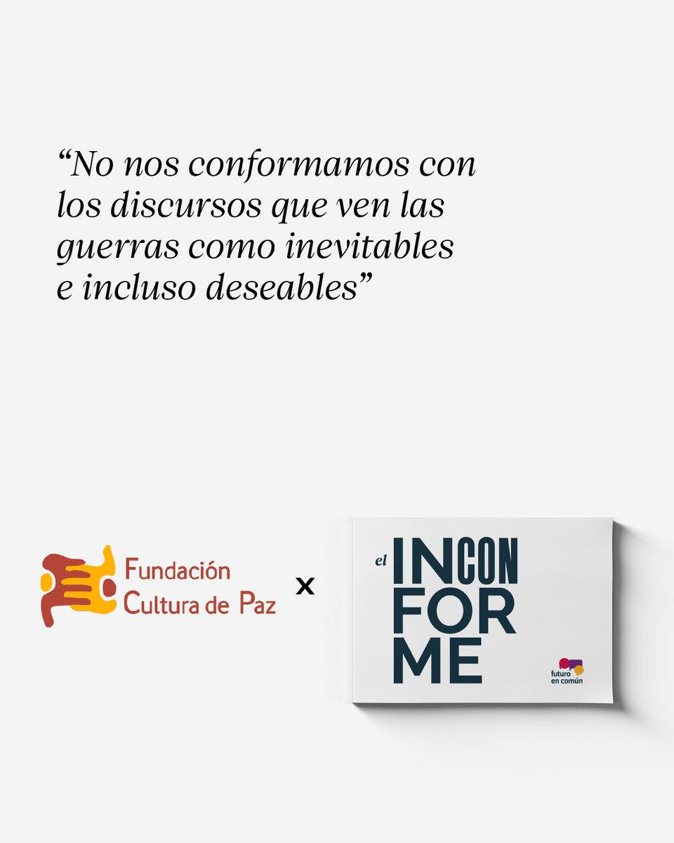 🤔 ¿Qué ocurre cuando más de 50 organizaciones sociales nos unimos? 👉 Que diseñamos una agenda de cambio para construir el futuro que queremos 🌍 📖 Hemos lanzado #elinconforme 👉 Descárgalo aquí: elinconforme.es #NosVaElFuturoEnEllo