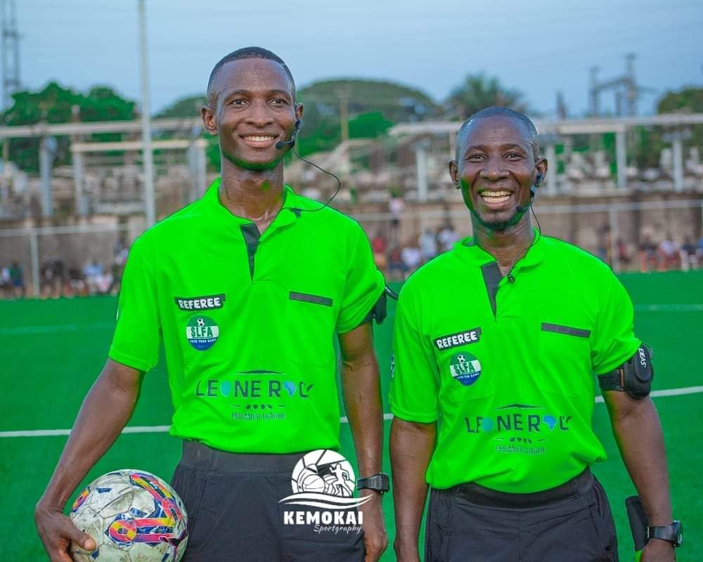 @slplboard  clash SLIFA FC vs @EELions  saw Father & Son officiating the same game.
@Africasports @CAF_Online