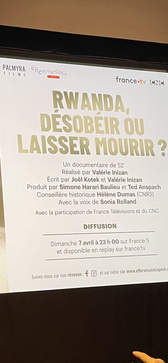 FredWaringuez's tweet photo. 30 ans après le génocide des Tutsis au Rwanda, un doc de @valinizan à voir dimanche 7 à 23h sur France 5 et en replay https://t.co/hk6es3qQPE