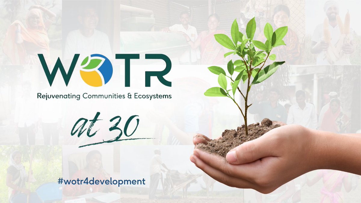 WOTRIndia's tweet image. From Humble Beginnings to Lasting Change - WOTR Celebrates Three Decades of Rural Impact! 🌱✨

Witness the transformative power of access to water for rural communities in India here: youtu.be/XCd1Kpfpat4

#ruraldevelopment #WOTR4Development #WOTRat30