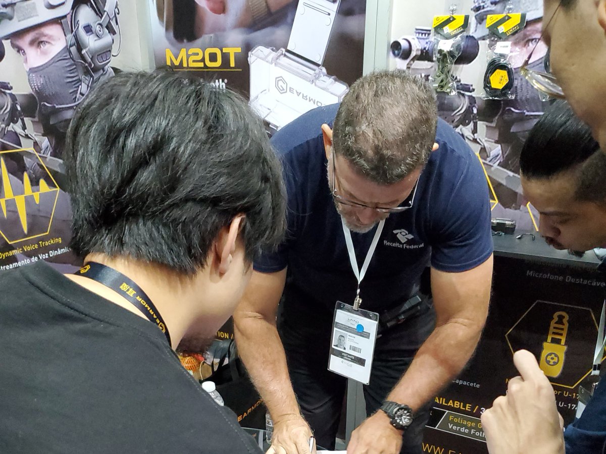 OPSMENTECH's tweet image. The first day in LAAD 2024 Defense &amp;amp; Security Expo. Don't miss chance with EARMOR to network, learn, and grow at this must-attend event. Join us today and discover the future of defense and security.
.
.
.
.
#earmor #headset #m32plus #m300 #m31plus