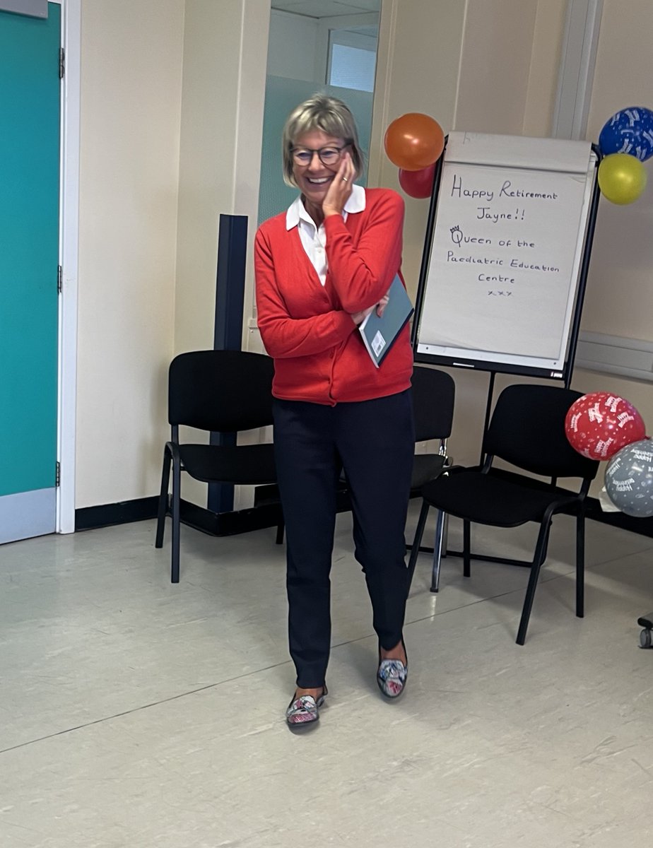 Last week we said a fond farewell to Children's Nurse and Clinical Educator Jayne Pentin as she starts her retirement. Jayne has been a huge advocate for children's nurses throughout her career. Jayne - thank you for many years of dedication to nursing and very best wishes!