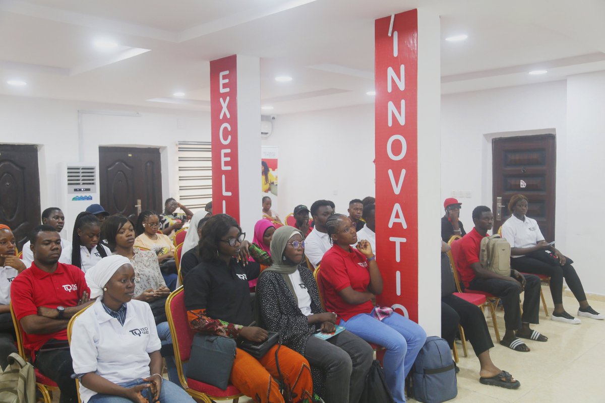 techquestcamp's tweet image. TechQuest STEM Academy welcomed an incredible group of bright minds for the onboarding of the Talent for Startup Tech Training Program powered by Digital Africa

It&apos;s set to be an exciting journey! Stay tuned!

#Talent4Startups | #DigitalAfrica | #TechQuestSTEMAcademy | @AfriLabs