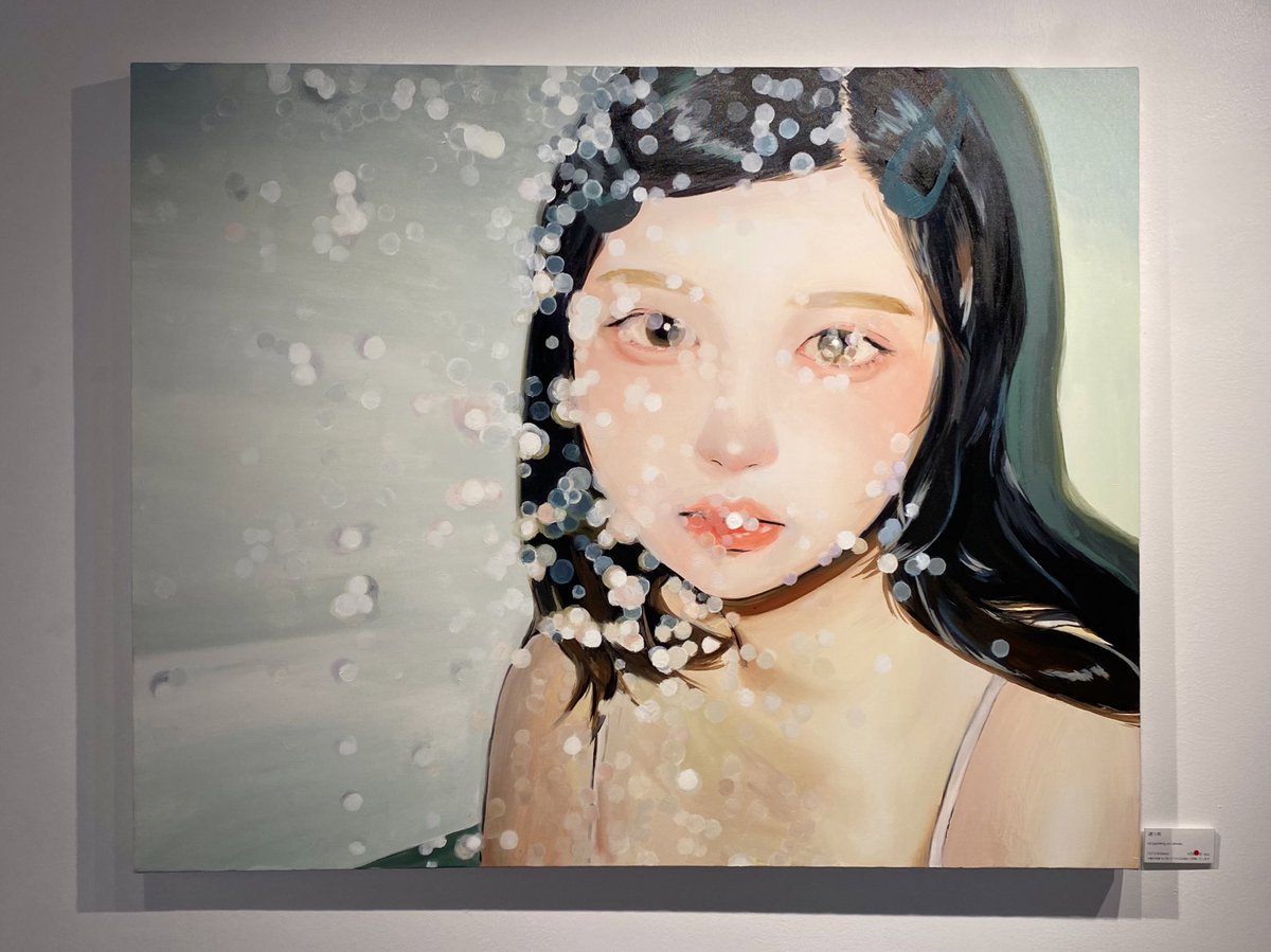 「「通り雨」727×910mmoil painting on canvas 」|𝙢𝙞𝙜𝙝𝙩のイラスト