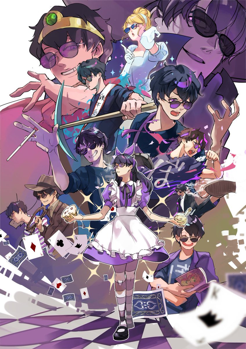 #ぼんさん何してんすか 
#今日の参考ポーズ
描くのめっちゃ楽しかったです💪