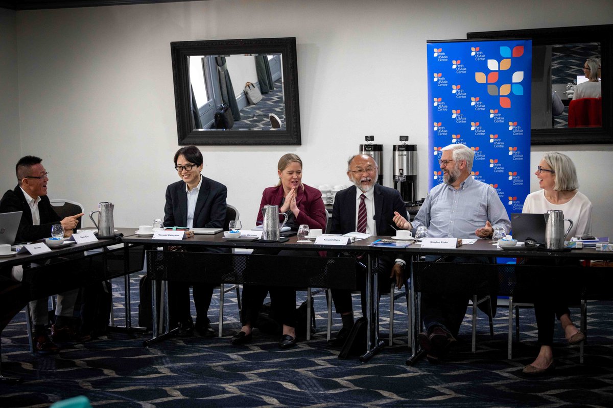 🇦🇺🇯🇵 2024 Japan Symposium Fremantle Dialogue On March 26, the Perth USAsia Center hosted a full-day Fremantle Dialogue where participants dove into discussions about the future of Australia and Japan’s energy security partnership. Photos courtesy of the @PerthUSAsia