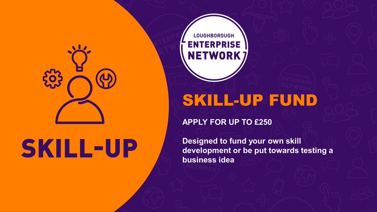 Skill-Up Fund is open to apply!

£250 fund can be used for personal development, skill acquisition, or business development!

How to apply?
Complete the application form provided and a 3 minute Video Pitch

📅Closing date: 31st May 2024

👉Apply here: lboro.ac.uk/students/len/w…