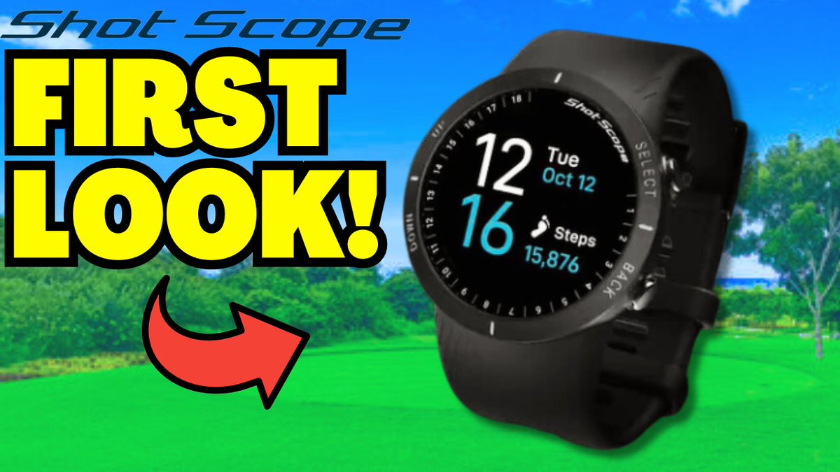 I love this new V5 GPS watch from <a href="/shotscope/">Shot Scope</a> youtu.be/0p1DxTh0fOI?si…