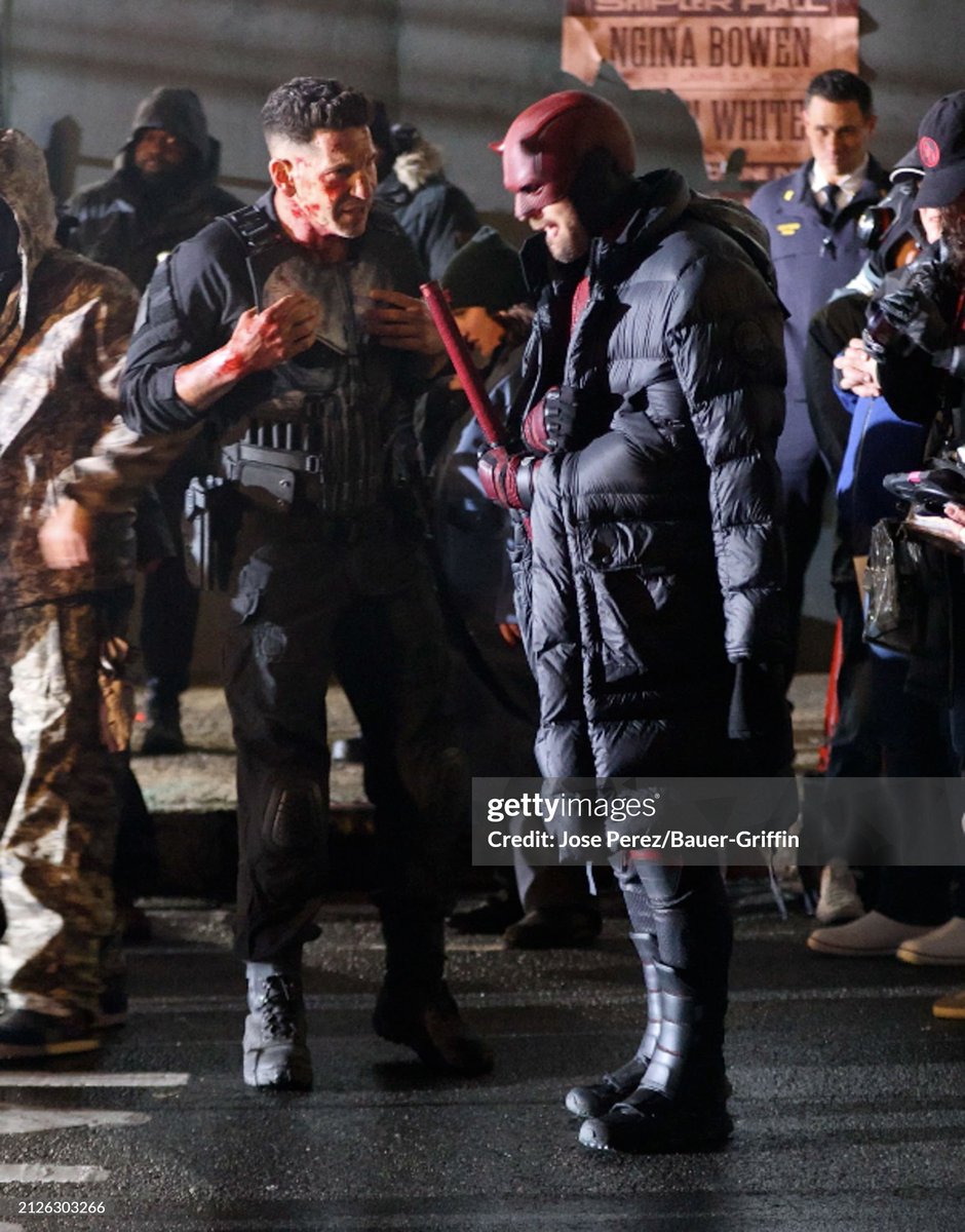 Photographers 😈💀
New Daredevil Born Again The Punisher Seen #ThePunisher #DaredevilBornAgain #CharlieCox #JonBernthal