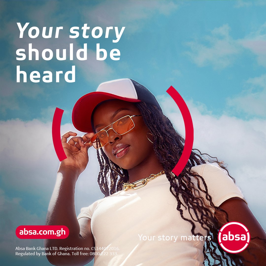 Your story is a testament to your strength and resilience. It can motivate and inspire someone on their journey. Tag a friend who needs this reminder. #YourStoryMatters #AbsaGhana