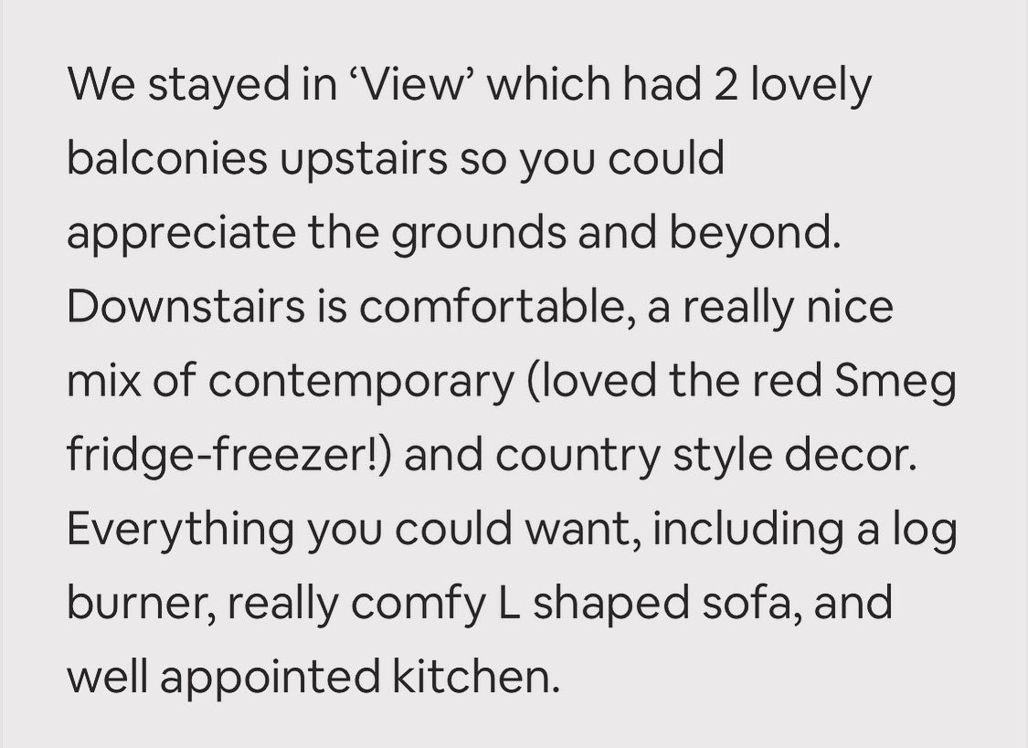 This weeks Review 💚
Guests are loving View balconies 🙌🏡🙂 #hottubholiday #lincsconnect #springbreaks #beautifuldestinations #happyguests #greatreviews