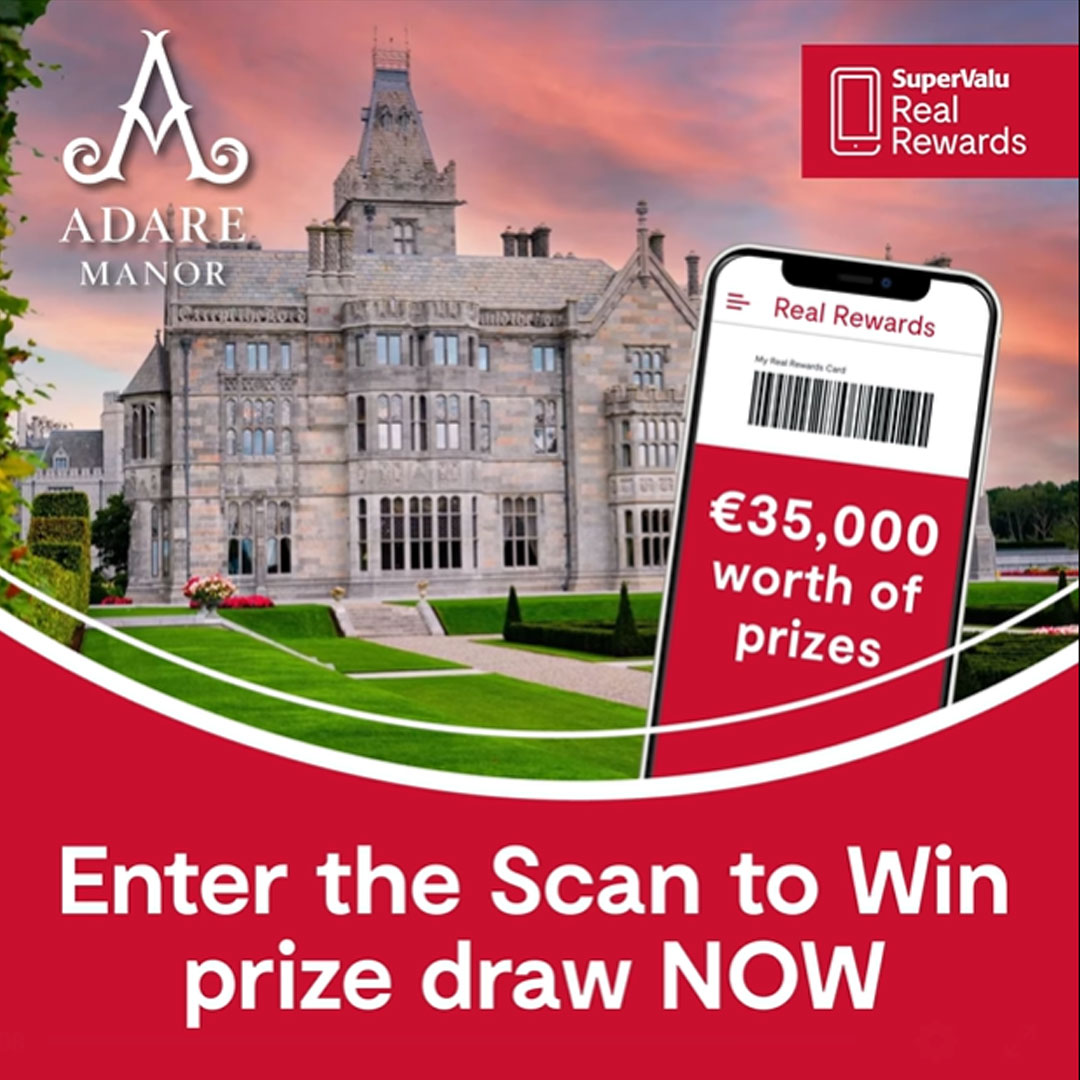 Enter our March Scan to Win draw NOW! Visit the Real Rewards app or website before the 11th of April and answer a simple question to enter your scans into the March prize draw. Click here to enter your scans now: supervalu.ie/rewards/scan-t… #GarveysSuperValu #RealRewards #Cobh