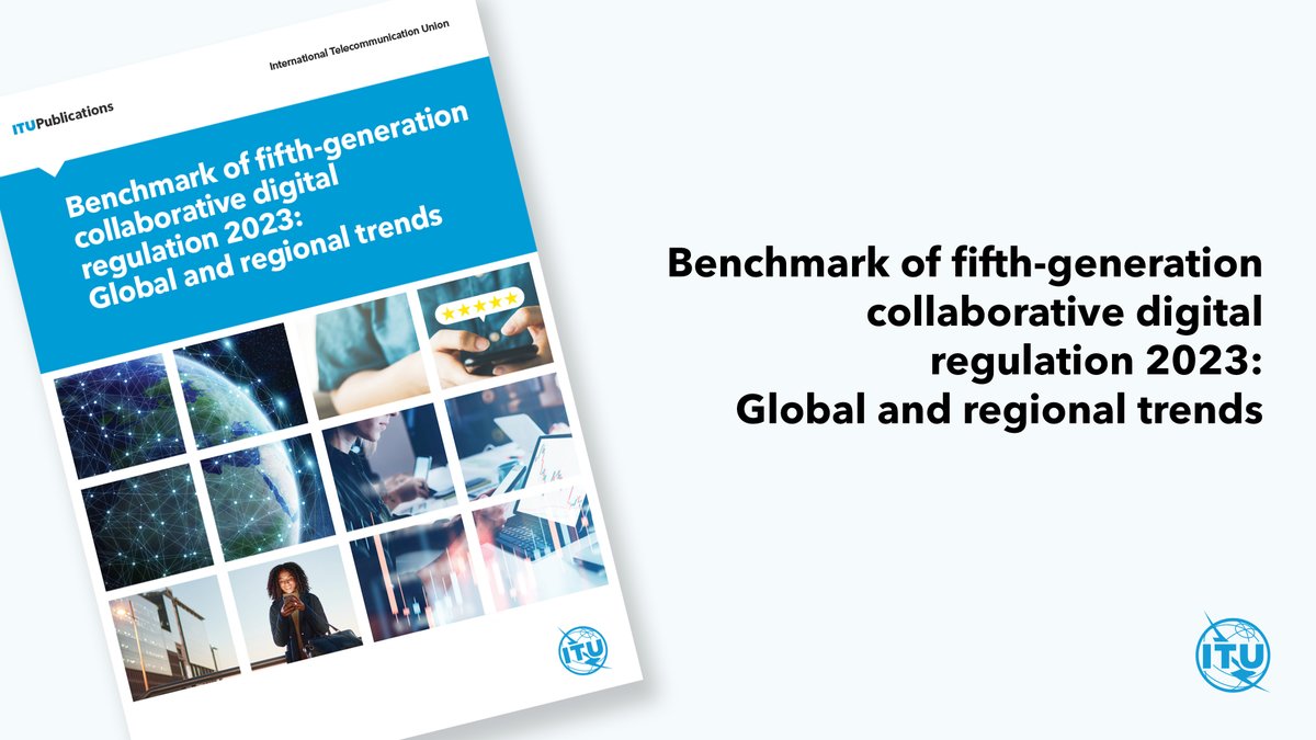 It is a pleasure to launch the ‘Benchmark of fifth-generation collaborative digital regulation 2023: Global and regional trends’, a valuable resource to navigate #DigitalTransformation, offering insights into the evolving digital governance landscape. itu.int/hub/publicatio…