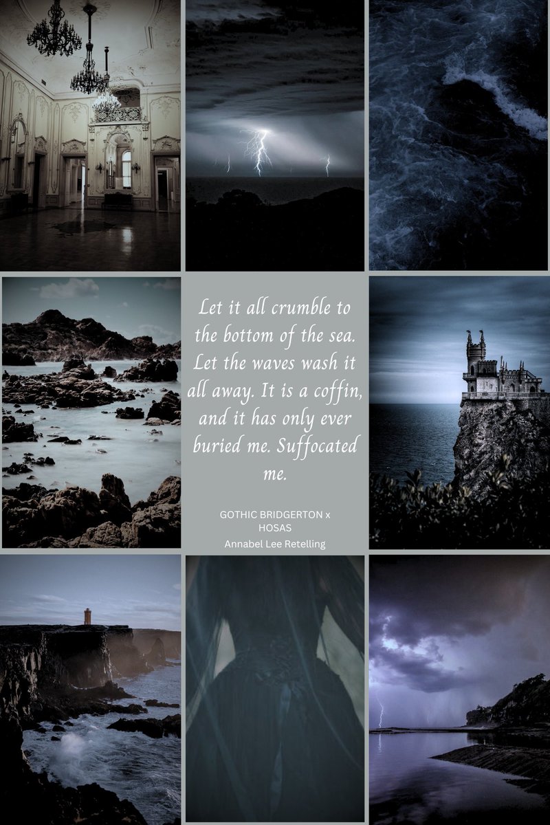 GOTHIC BRIDGERTON

When an unleashed magic brings the ghosts of Evermore castle back to life during their weeklong ball, estranged sisters Annabel Lee and Lenore Evermore are forced to work together before their castle by the sea becomes their tomb by the sea
#questpit #ya #f #h
