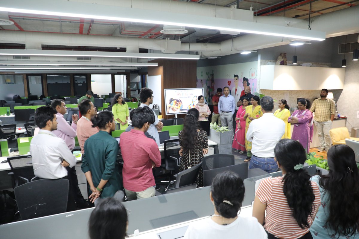 CognitiveBotics's tweet image. Delighted to welcome the therapist team from Varun Autism Reach Society to CBT office for Autism Awareness Day! We are grateful for their appreciation and valuable insights on our eLearning application.🌟 #AutismAwarenessDay #Collaboration