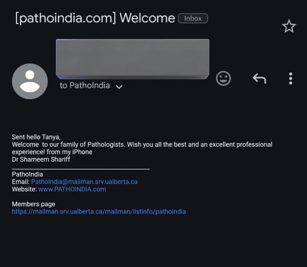 drnarcc's tweet image. Might not be a very big thing for him,
But the little budding Pathologist in me feels so good !🥹🧿✨
Thankyou sir !