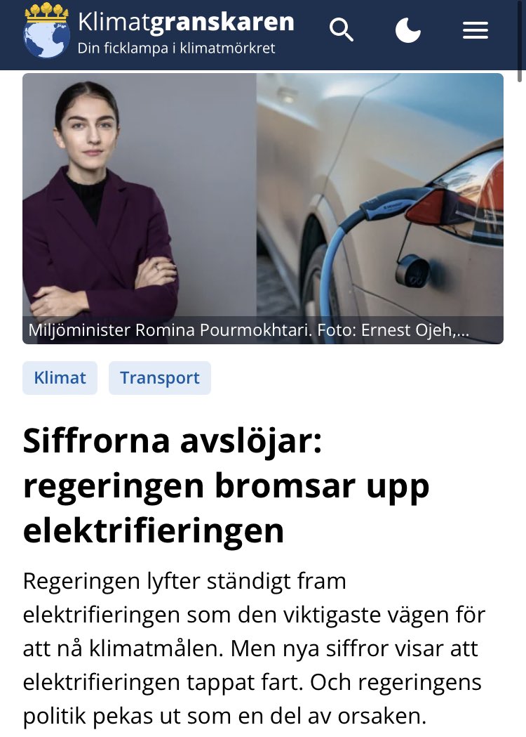 Klimatgranskaren tweet media