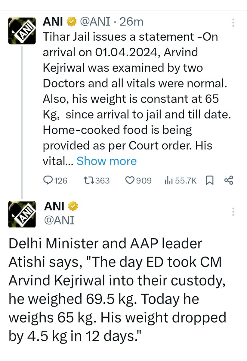 gauravbhatiabjp's tweet photo. कट्टर बेईमान के साथ
कट्टर झूठे भी है पापी AAP के नेता
शरीर का वजन तो कम नहीं हुआ लेकिन राजनीतिक वजन जरूर शून्य हो गया है अरविंद केजरीवाल और पापी AAP का।
#LokSabhaElections2024
#PapiAAP https://t.co/FE5VliEptn