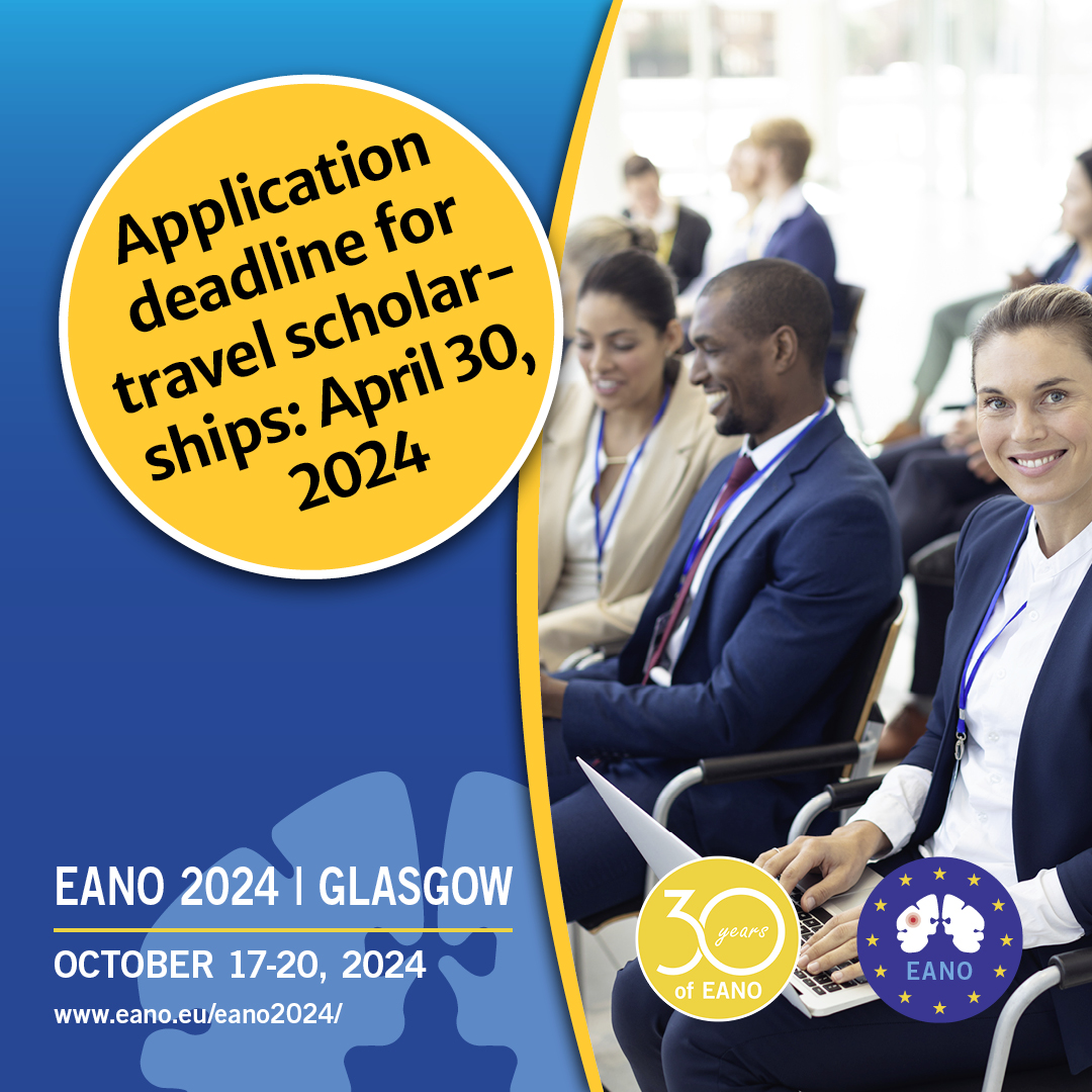 🧭One of the EANO's goals is to support neuro-oncologists in their (inter-) national research projects. Submit your abstract, and apply for one of the EANO travel scholarships. Application deadline is April 30, 2024. Learn more bit.ly/4ah0rxL #NeuroOncology #btsm #glioma