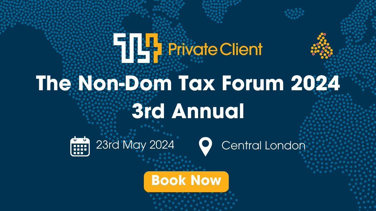 Have you booked your tickets to this year’s Non-Dom Tax Forum? Our head of Immigration Chetal Patel will be speaking along with other experts on key Non-Dom tax developments. Find out more here - buff.ly/43kEOKe