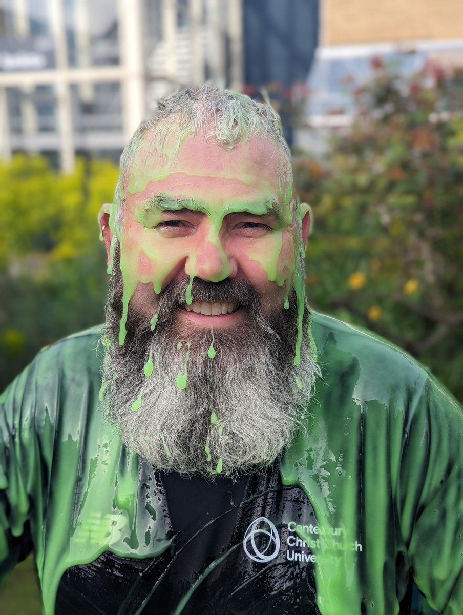 Thank you @Chaplaincycccu for agreeing to test the gunge tank out! There is still time to volunteer to take part and help raise money for #CCCU students. So, are you up for it? ow.ly/2qyp50R4Nmt