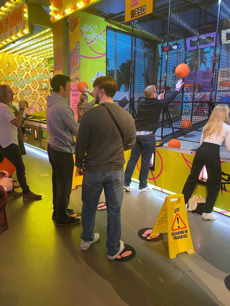IngletonWood's tweet photo. @IngletonWood Billericay office recently had a great afternoon of teambuilding at Fairgame in Canary Wharf, playing a variety of games traditional found at fairgrounds. #iwbilliercay #iwpresents #iwpeople #teambuilding #gettingtogether #fairgroundgames https://t.co/NLV6ltC5na