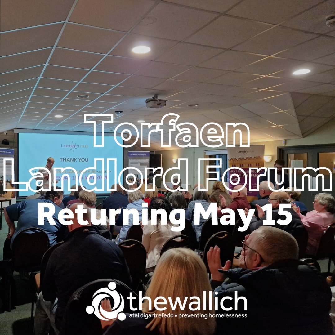 📢 Save the date: Torfaen Landlord Forum 📆 Wednesday 15 May 📌 Olive Tree, Cwmbran 🕕 6pm 👉 Meet fellow landlord 👉 Get advice on the private rental market 👉 Find support on tenant-related issues Don’t miss out. Book your ticket now: eventbrite.co.uk/e/torfaen-land…