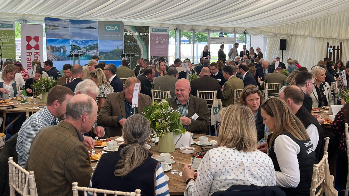 We'll be kicking off @DevonCountyShow with our popular @CLAtweets Breakfast on May 16, supported by @knightfrank & @MichelmoresLaw. Tickets are already selling fast so please book your place as soon as possible to avoid disappointment. bit.ly/49kylRa