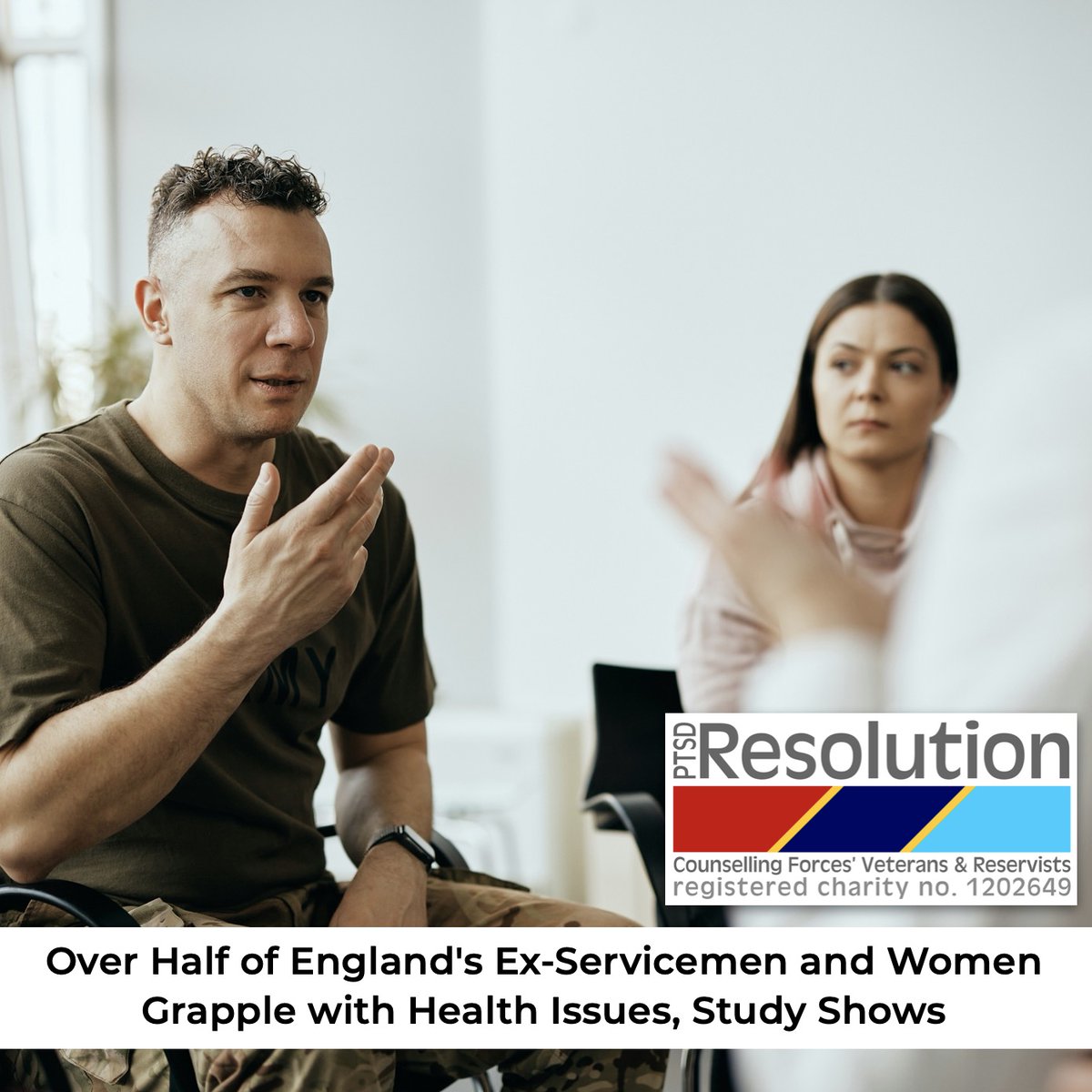 An article in The Guardian has highlighted that a majority of former soldiers in England are battling health challenges after their military service, w many wary of seeking professional assistance… More here: ptsdresolution.org/news160.php #MentalHealth #VeteransMentalHealth #PTSD