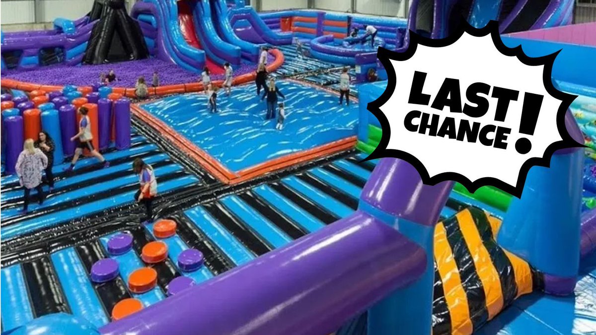 Last chance to sign up to Inflata Nation! We're going on 11th April as part of our Future Me opportunity and if you're aged 16-25 years old, you can come along! Transportation is available, so register your interest today buff.ly/47YXO1S