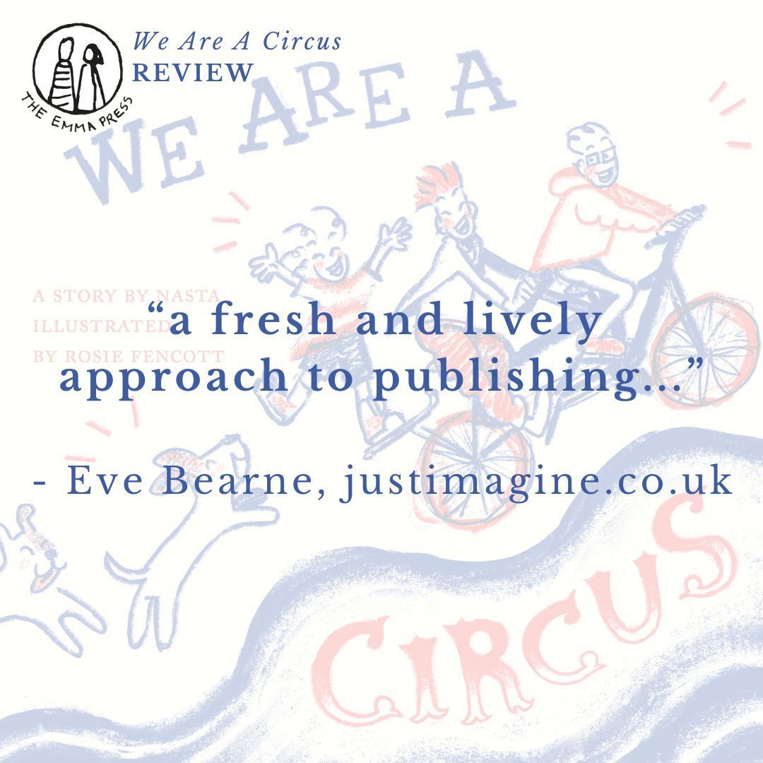 Thank you Eve Bearne @imaginecentre for this lovely review of WE ARE A CIRCUS! 🌈 Read all about it: buff.ly/3TSrlGD 🌈 Order the book: buff.ly/3OHceNi