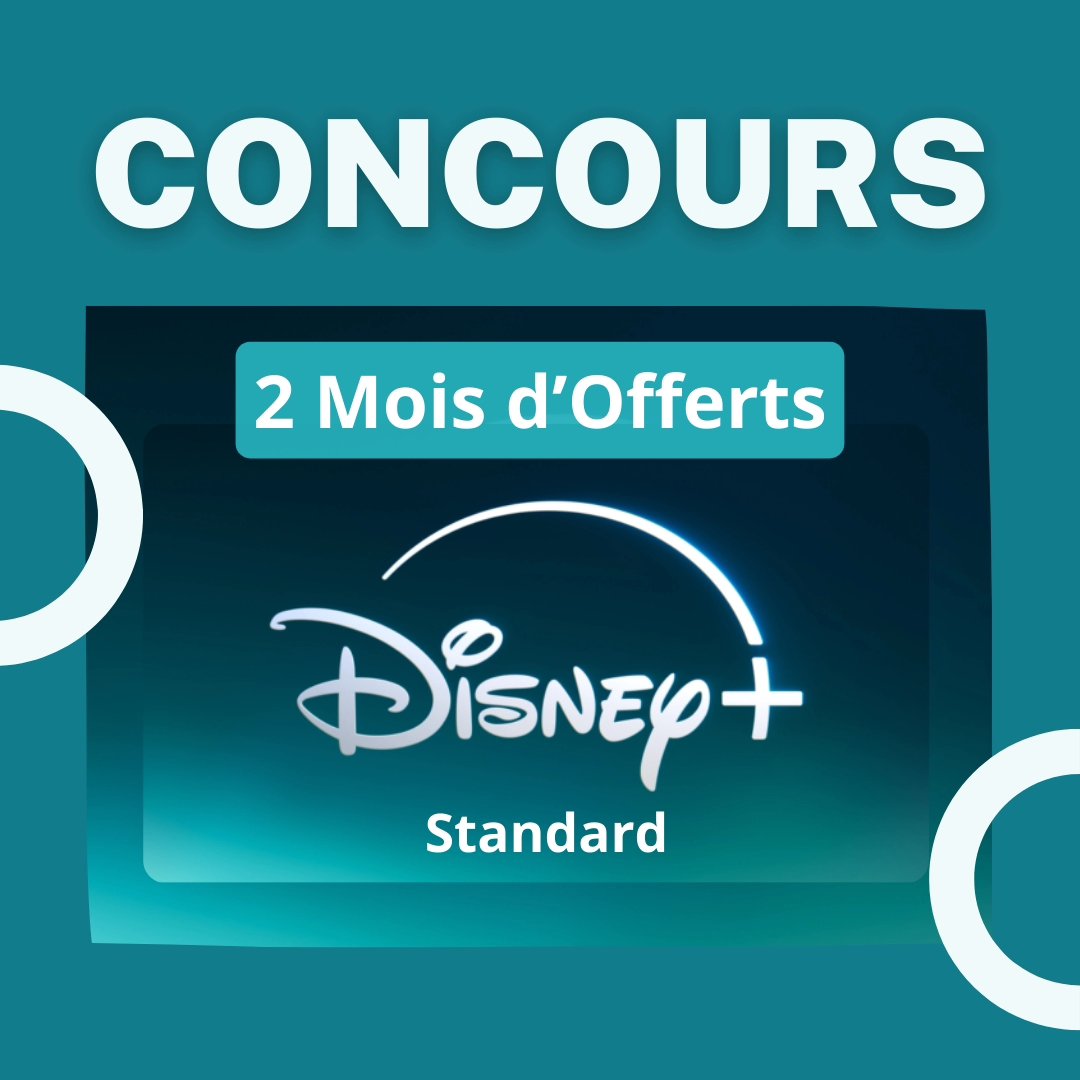 🎉 CONCOURS 🎉 Participez à notre #concours et tentez de gagner 2 mois d'abonnement standard à #DisneyPlus ! ✨ Pour participer : 1. Suivez notre compte @disneyplus_actu. 2. Liker ce post. 3. Commenté 1 ou plusieurs programmes que vous aimez sur Disney+. 4. Re-tweeter le post.