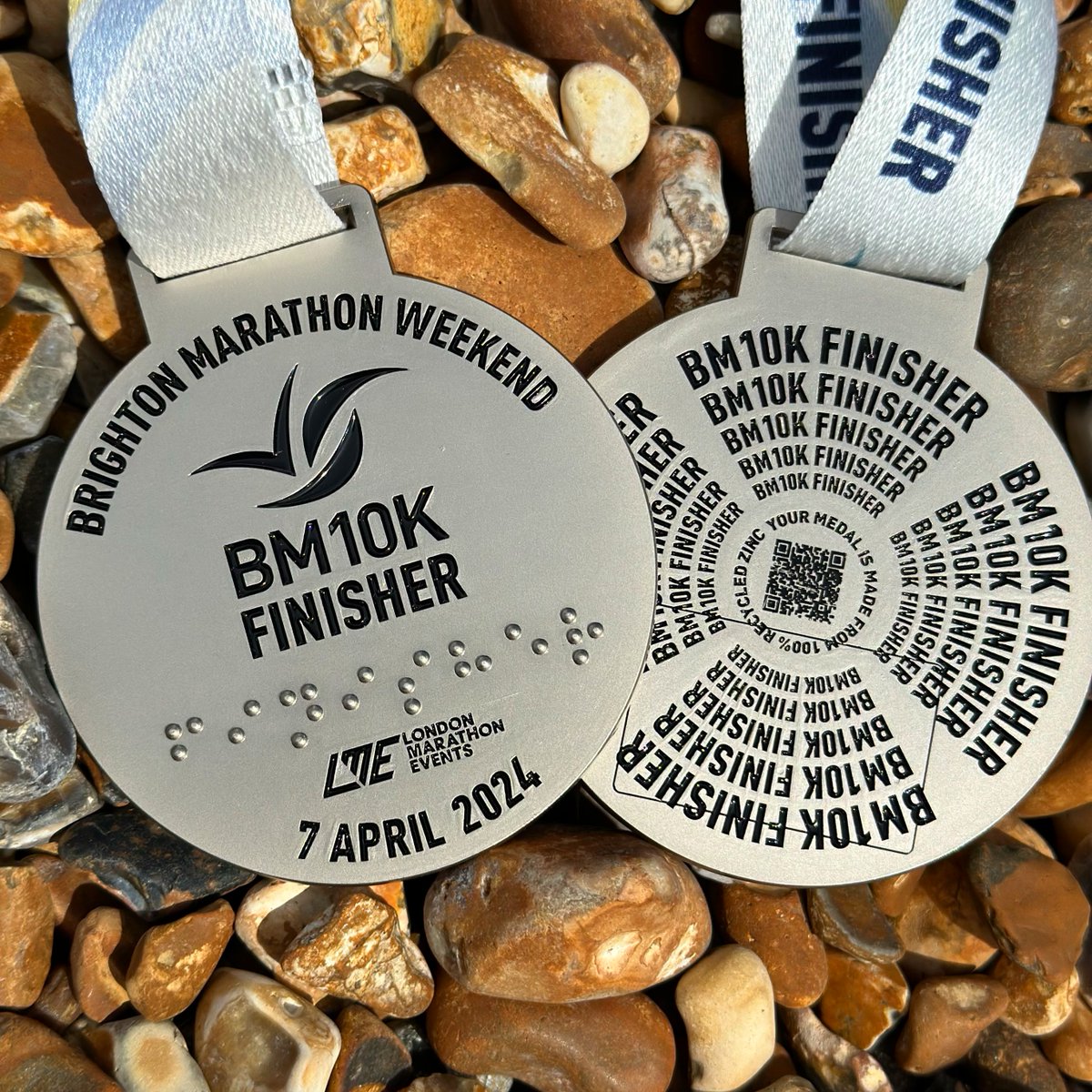 Another one to add to the collection 🏅 Introducing this year's BM10K medal 😍