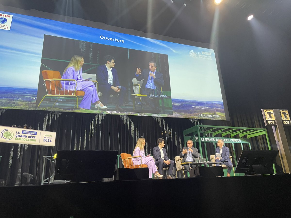 Le grand défi écologique, c’est parti !
Deux jours de rencontres, de débats organisés par l’<a href="/ademe/">ADEME</a> pour activer, ensemble, les solutions.
#GrandDéfiADEME
#LeHavre