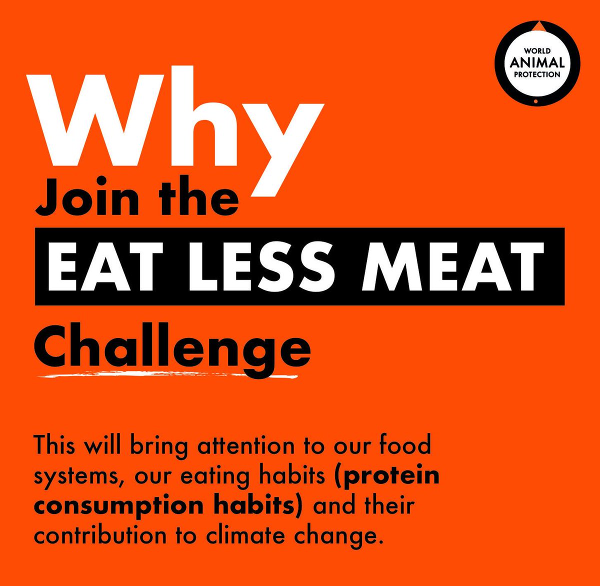 MoveTheWorldIN's tweet image. #EatLessMeat challenge is aimed at bringing attention to our #FoodSystems and their impact on the environment, and animal &amp;amp; human health. Meat production is a significant contributor to climate change, mainly caused by the increasing population &amp;amp; demand for animal products.