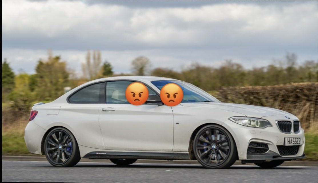 STOLEN Chelmsford. 3am this morning. BMW 235 Number plate: HA55ESY Please keep an eye out for my car! Share if possible please