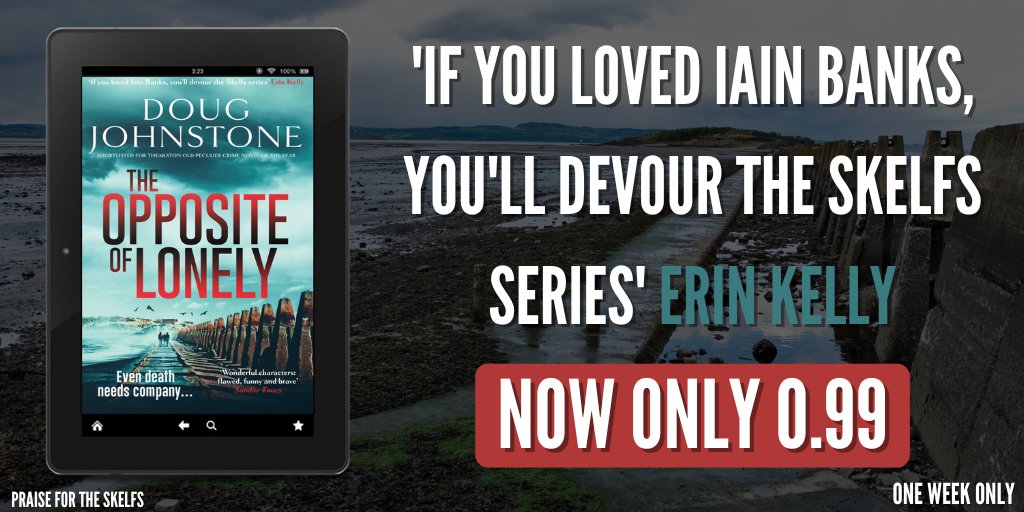 #DealAlert 🔥Everyone's FAVOURITE Edinburgh funeral directors & part-time PIs #TheSkelfs are BACK… @doug_johnstone's tense, warmly funny #TheOppositeOfLonely on #sale EVERYWHERE! #series shortlisted for #TheakstonAward 🔎geni.us/LoBLS6 #BookTwitter #CrimeFiction