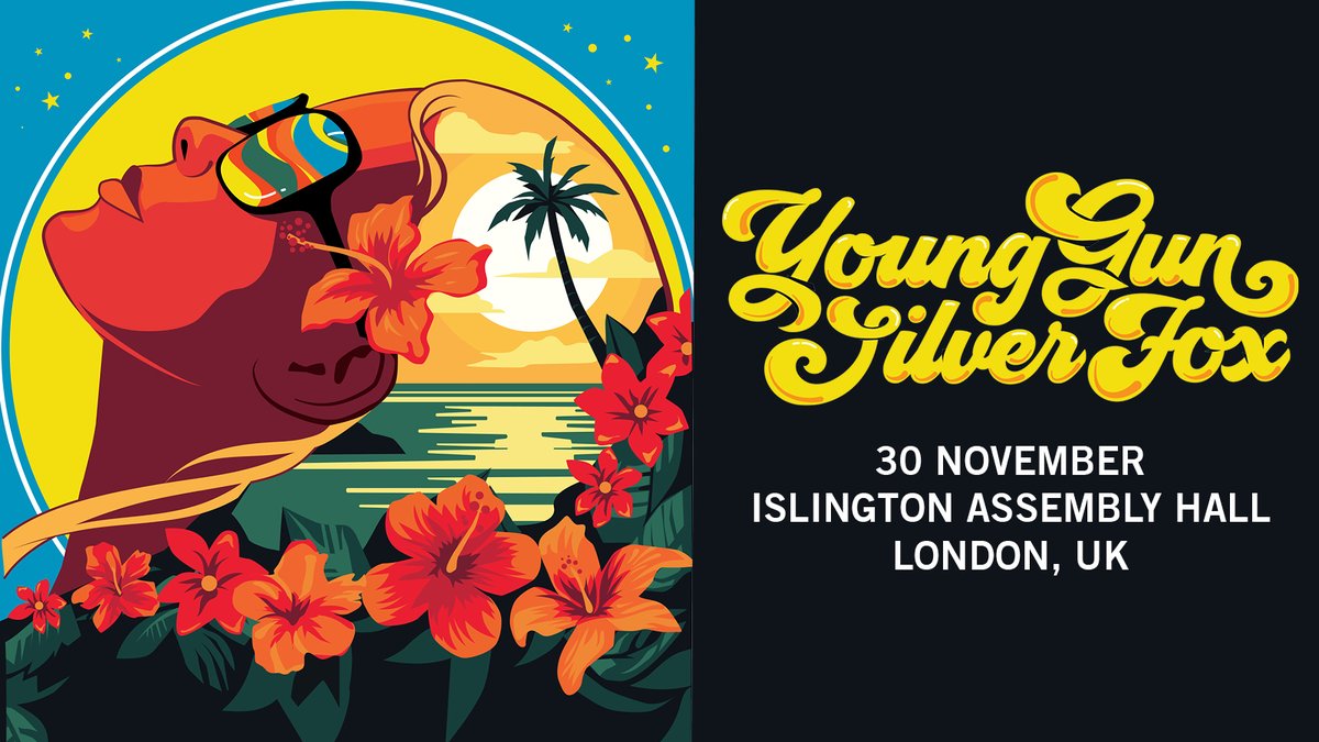 NEW @WestEndCoast - Sat 30 Nov Young Gun Silver Fox make their Islington debut this November! The duo set about crafting their 2015 debut album 'West End Coast', bonding over a shared love of the smooth sounds of ’70s pop-soul. Tickets on sale Fri 05 Apr orlo.uk/noTtI