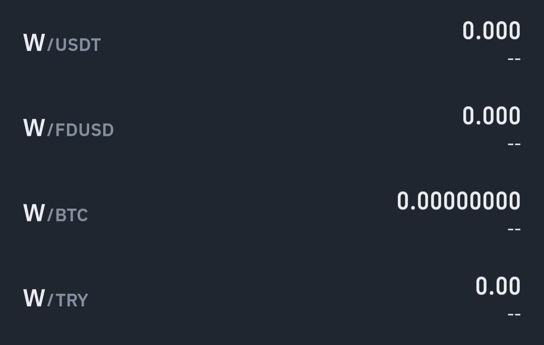 NFTCenter5's tweet photo. $WORM of @wormhole will be available on @binance in the pairs below https://t.co/DM4upjfgGi