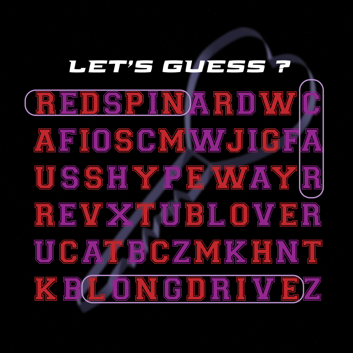 RedSpin New Single !!
- SONG HINT -
Let’s Guess 🚦💬

Music Video Release On 09.04.2024 | 7PM (ICT)
YouTube : RedSpin

#RedSpin
#THEAFTERPARTY
#WYNNentertainment