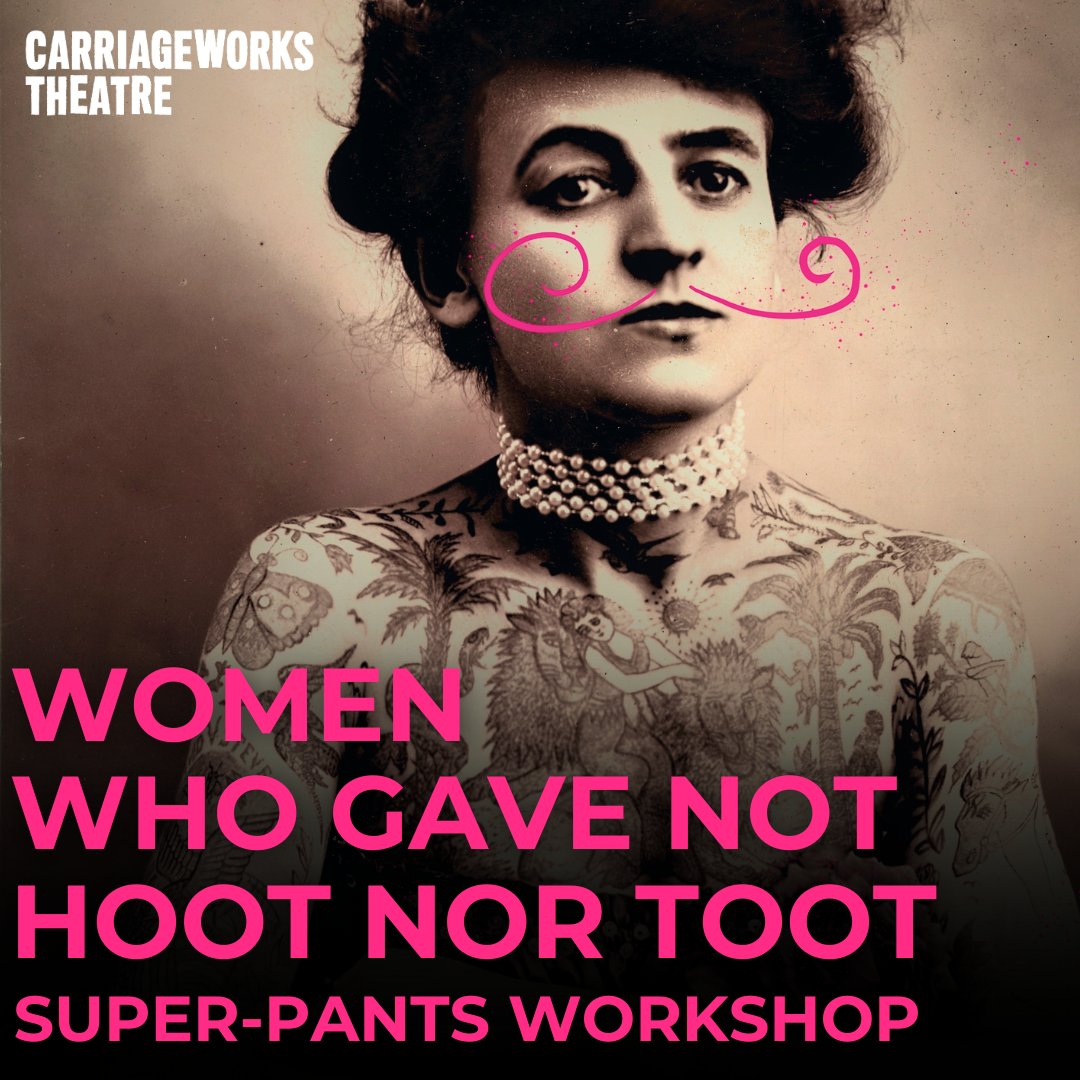 Next week, I'll be smashing out stories of extraordinary women with the ever-excellent @StoryJam. Woohoo! #storytelling @carriageworks_ #Leeds Women Who Gave Not Hoot Nor Toot carriageworkstheatre.co.uk/whatson-event/…