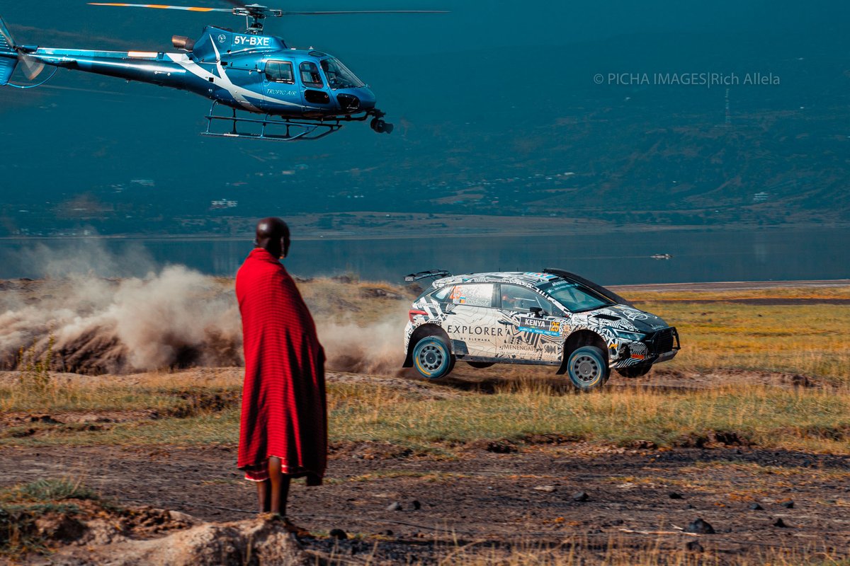 The 2024 WRC Safari Rally was full of spectacular moments. A fusion of culture,sports and entertainment with interesting viewpoints like Lake Elementaita which delivered amazing shots. Photo by : @RichAllela | @Picha_Images #WRCSafariRally #wrcsafarirally2024 #magicalalkenya