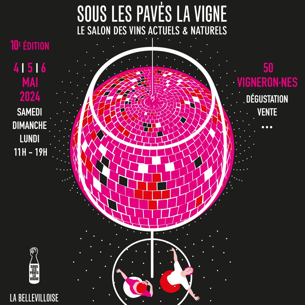 Souslespav's tweet photo. 𝐒𝐋𝐏𝐋𝐕 10 édition 𝐉 - 𝟑𝟐 !
🧐 Vous y découvrirez notamment le domaine Minhae (Beaujolais). La vigneronne, Lan Bertrand, a connu une vocation tardive, mais elle fait aujourd'hui des merveilles sur ses 2 petits hectares !
🎟️https://t.co/xxcvIxwCoY
#slplv #vinnaturel #paris https://t.co/THmG9KDSgd