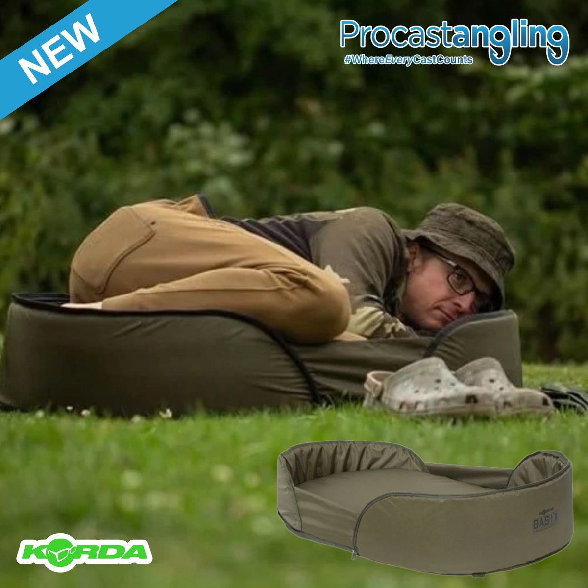 procastangling's tweet photo. 🩵 Korda Basix Carp Cradle XL 🩵
*NEW*
🔴 £89.99 🔴
The Basix Carp Cradle XL has been designed to offer the maximum protection to your catch. 
https://t.co/eRW4K2NBxo
#Angling #fishing #fishingtackle #fishingstore #fishinglife #WhereEveryCastCounts https://t.co/rojUciw6yR