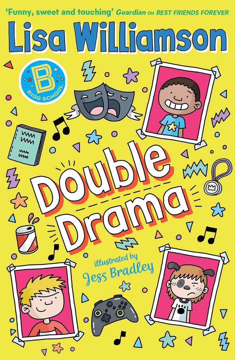 The move from primary to secondary school is a big leap for kids so calm their fears with @lisa_letters & @VenkmanProject’s #Double Drama second book of a funny & relatable #BiggSchool series @guppybooks @cralport pamnorfolkblog.blogspot.com Review also @leponline later this week!