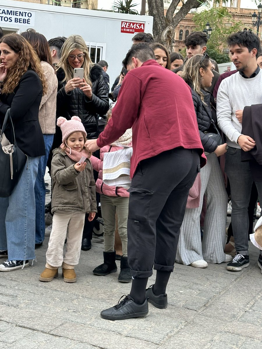 La ilusión de los más pequeños…😍📸