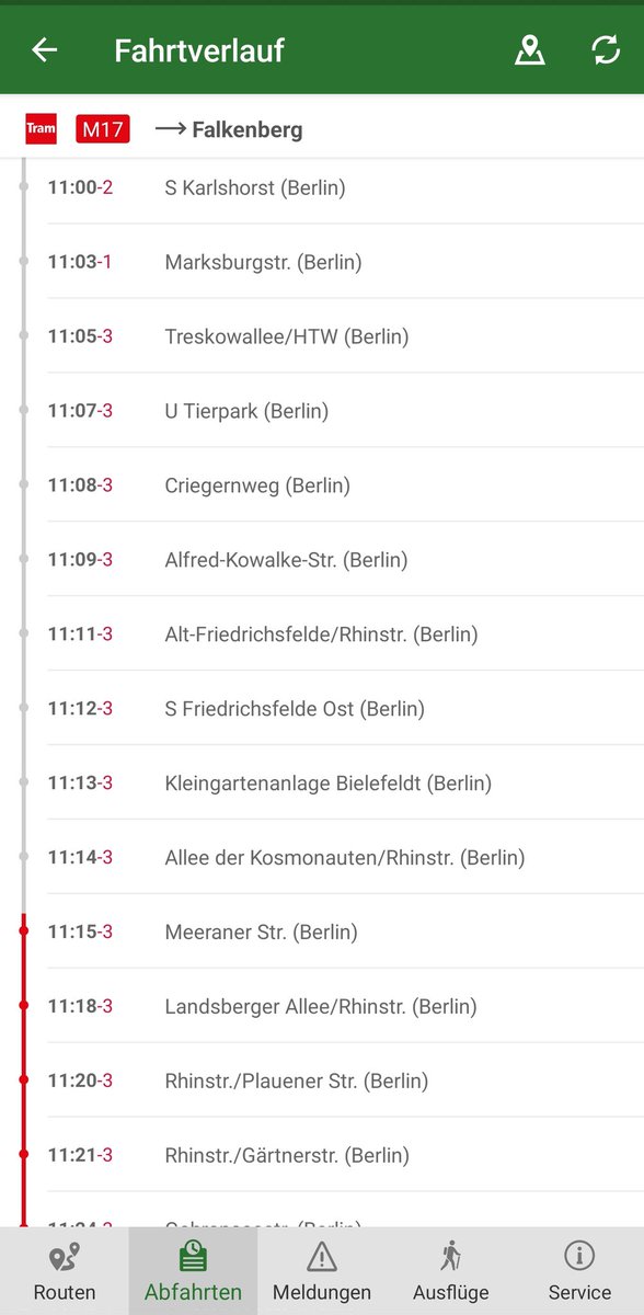 Naa <a href="/BVG_Tram/">BVG Straßenbahn</a>, was sagen wir dazu?